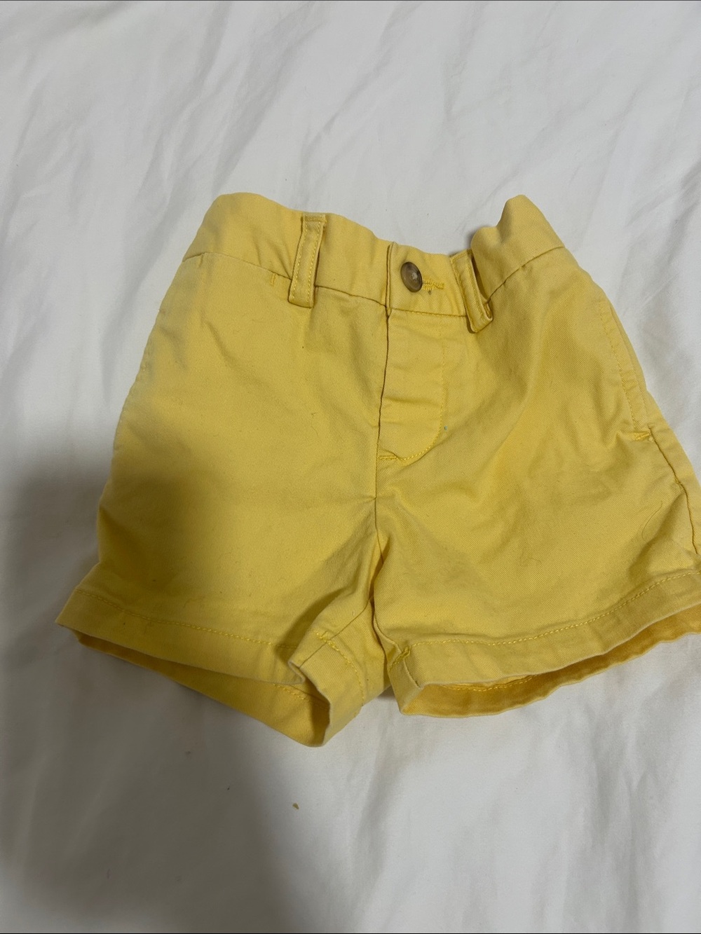 Polo by Ralph Lauren boy Yellow Cotton Shorts